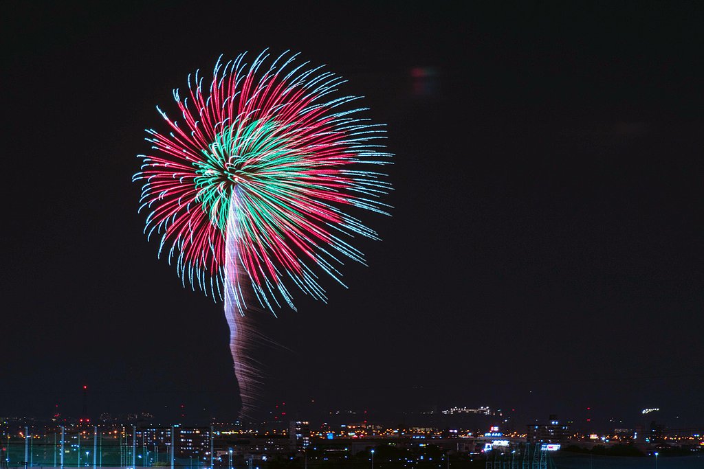 枇杷島花火