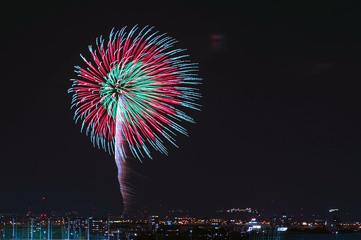 枇杷島花火