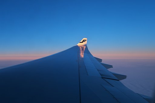機内にて3