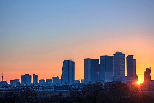 ２０１９　ご近所で日の出