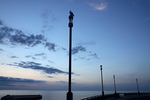 夕暮れ