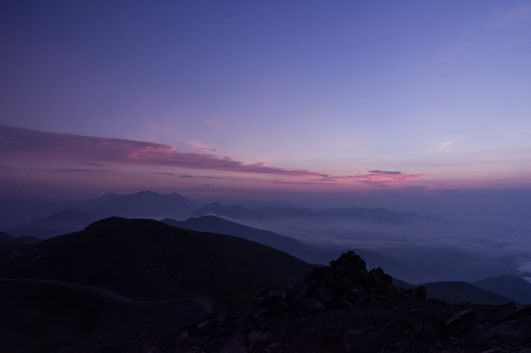 夜明け前_2800m