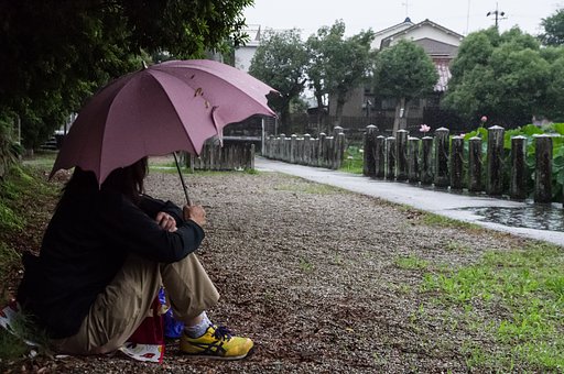 梅雨の昼休み