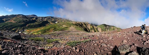大雪山黒岳山頂より