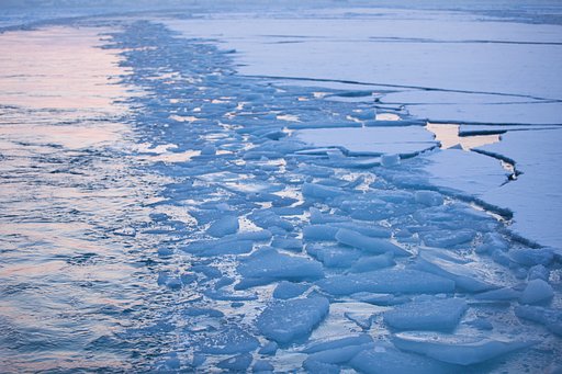流氷のカケラ
