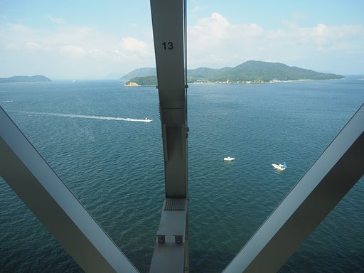 瀬戸大橋の車窓より２