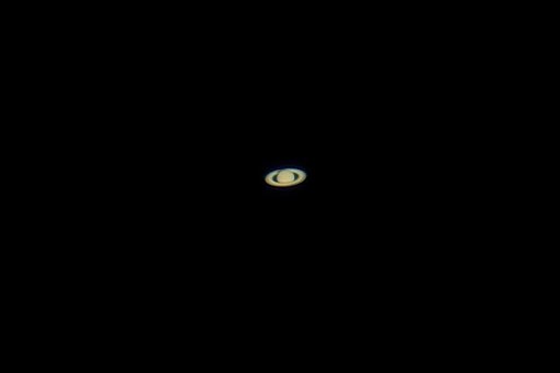 昨晩の土星