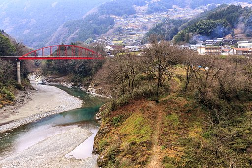 大豊町寺内から