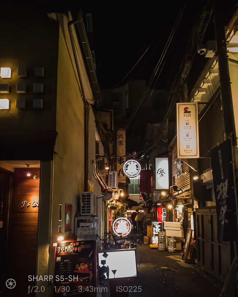 師走の横丁（梅田夜景）