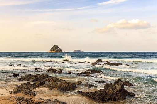 山口沿岸西風強し
