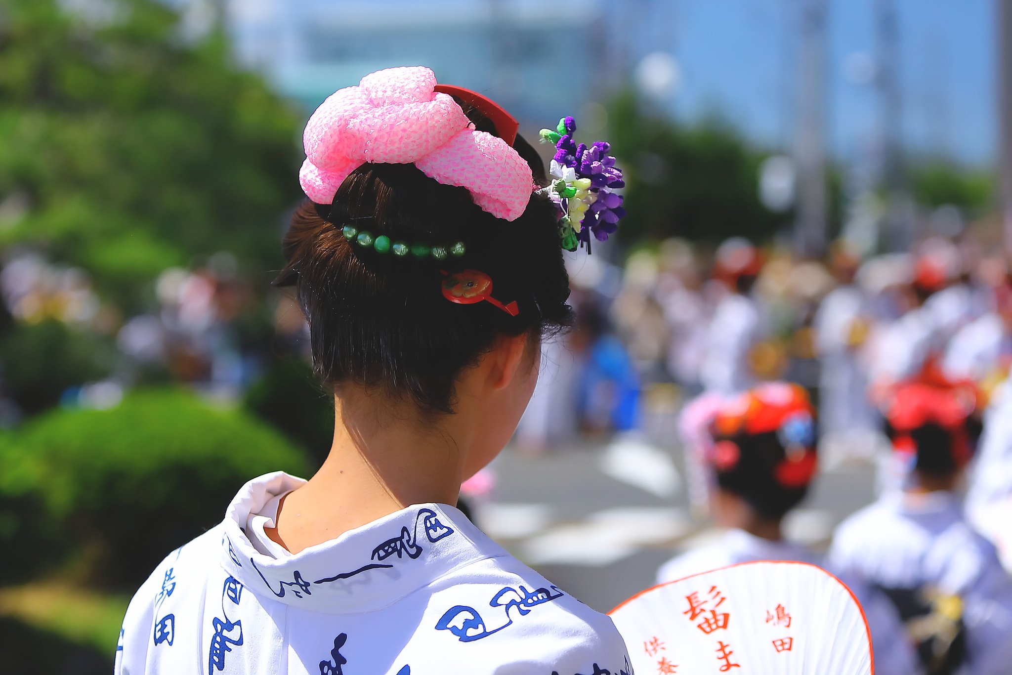 島田 髷祭り