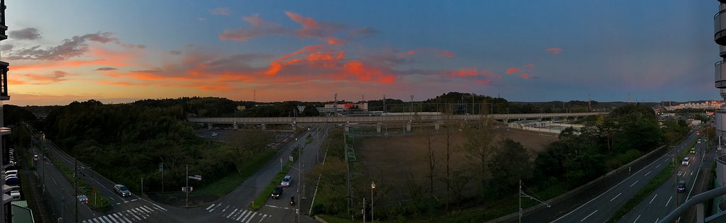 昨日の夕暮れ