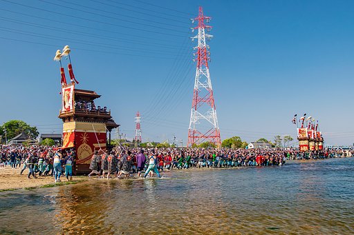 【花・空のある風景】鉄塔のある・・
