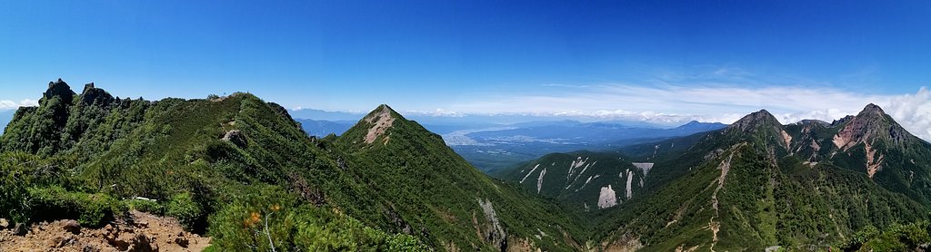 八ヶ岳一望