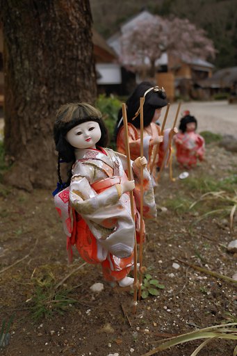 山里の