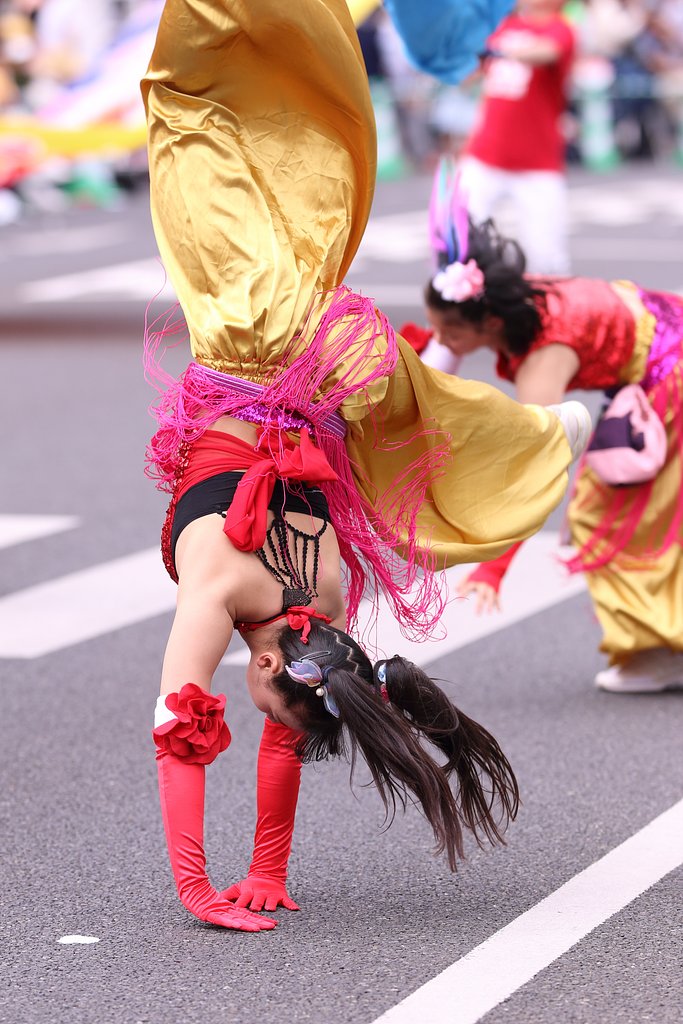 ダイナミックなダンサーさん
