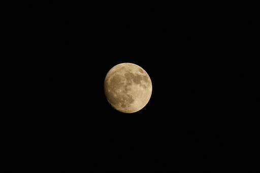 今夜は満月