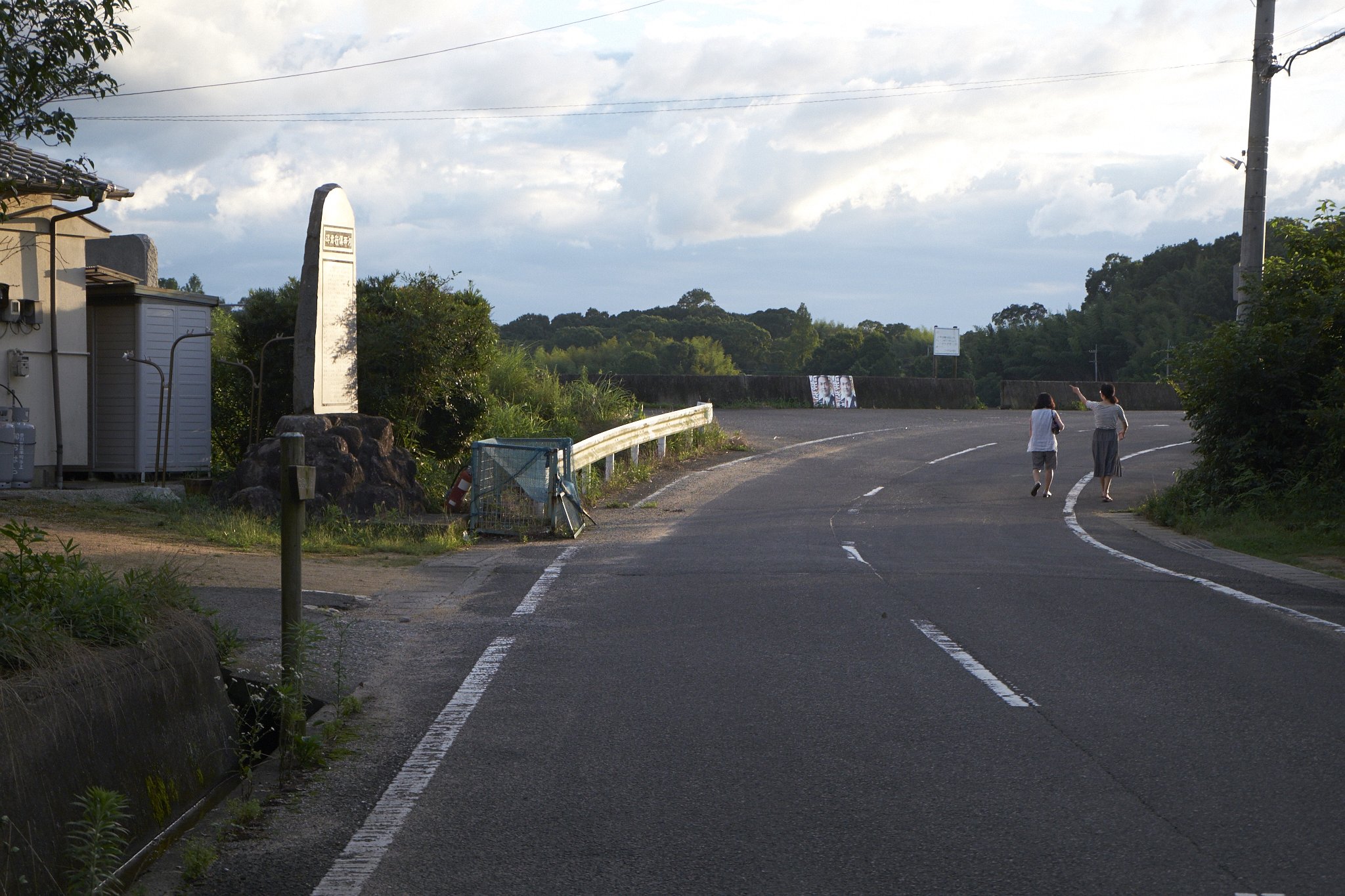 溜池散歩