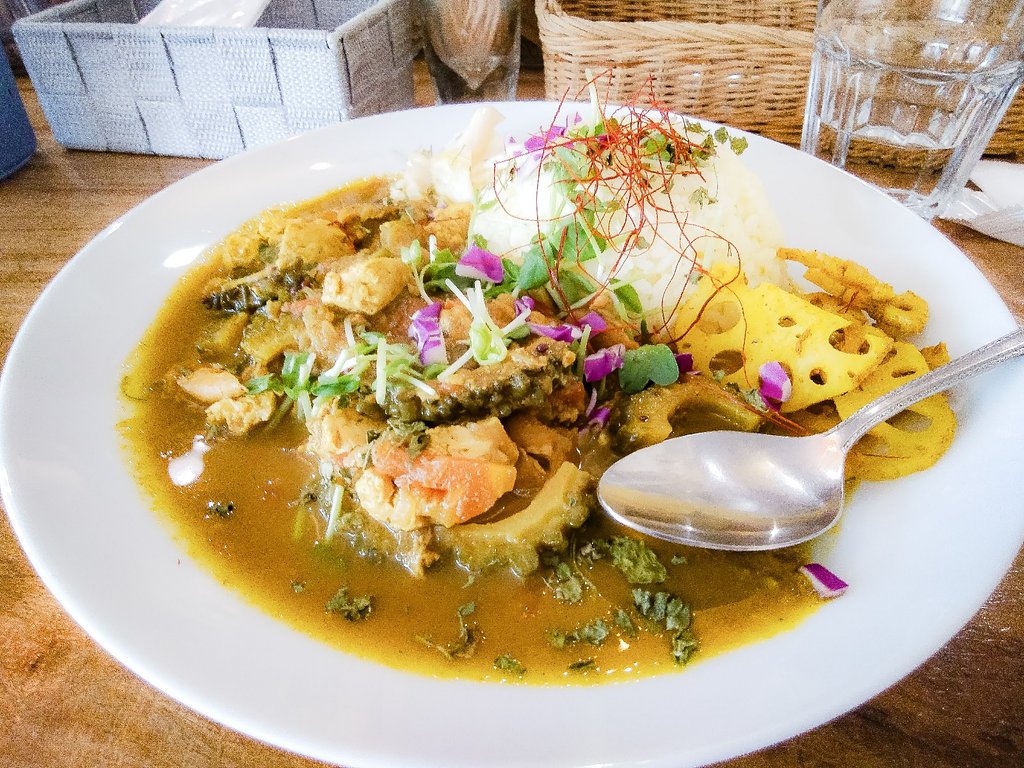 日替わりランチ、カレーの場合