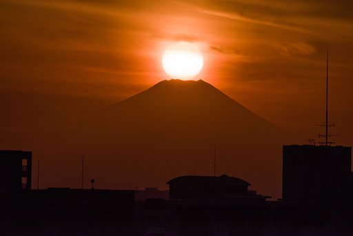 特大ダイヤモンド富士