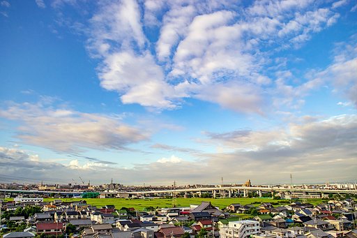台風前日の朝