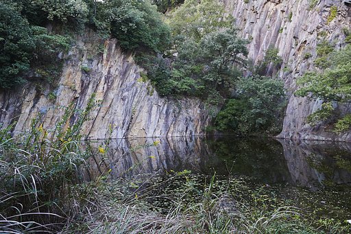 採石場跡