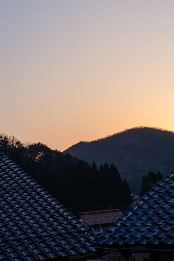 美しい夕焼け