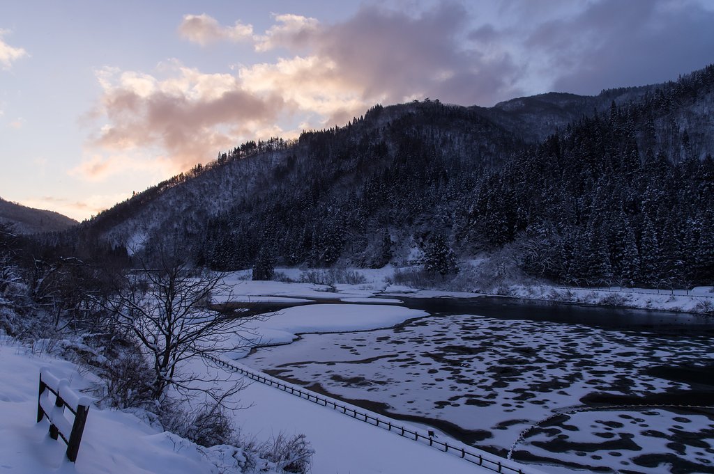朝焼けon Lake
