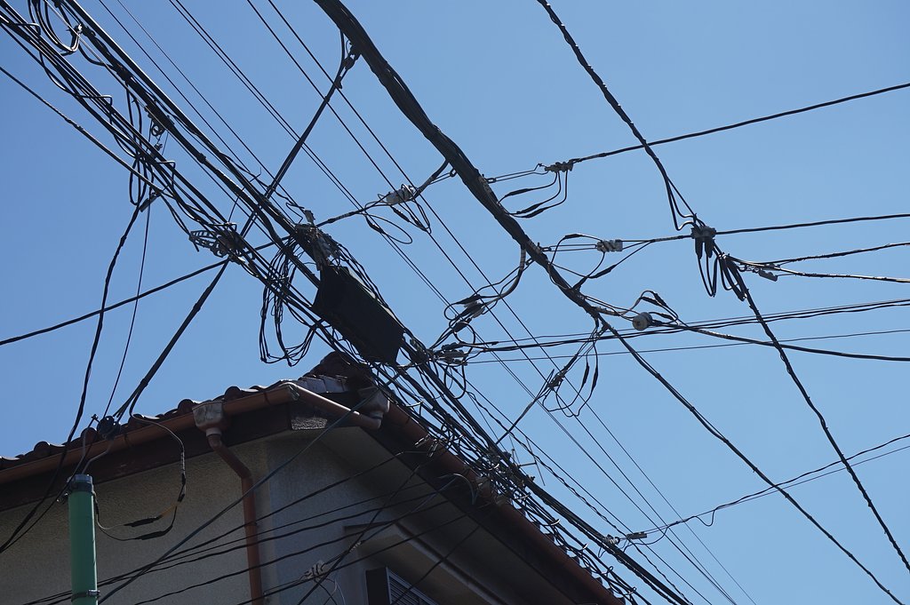 電線電話線