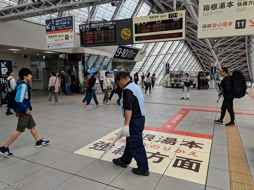 駅構内清掃【道具】