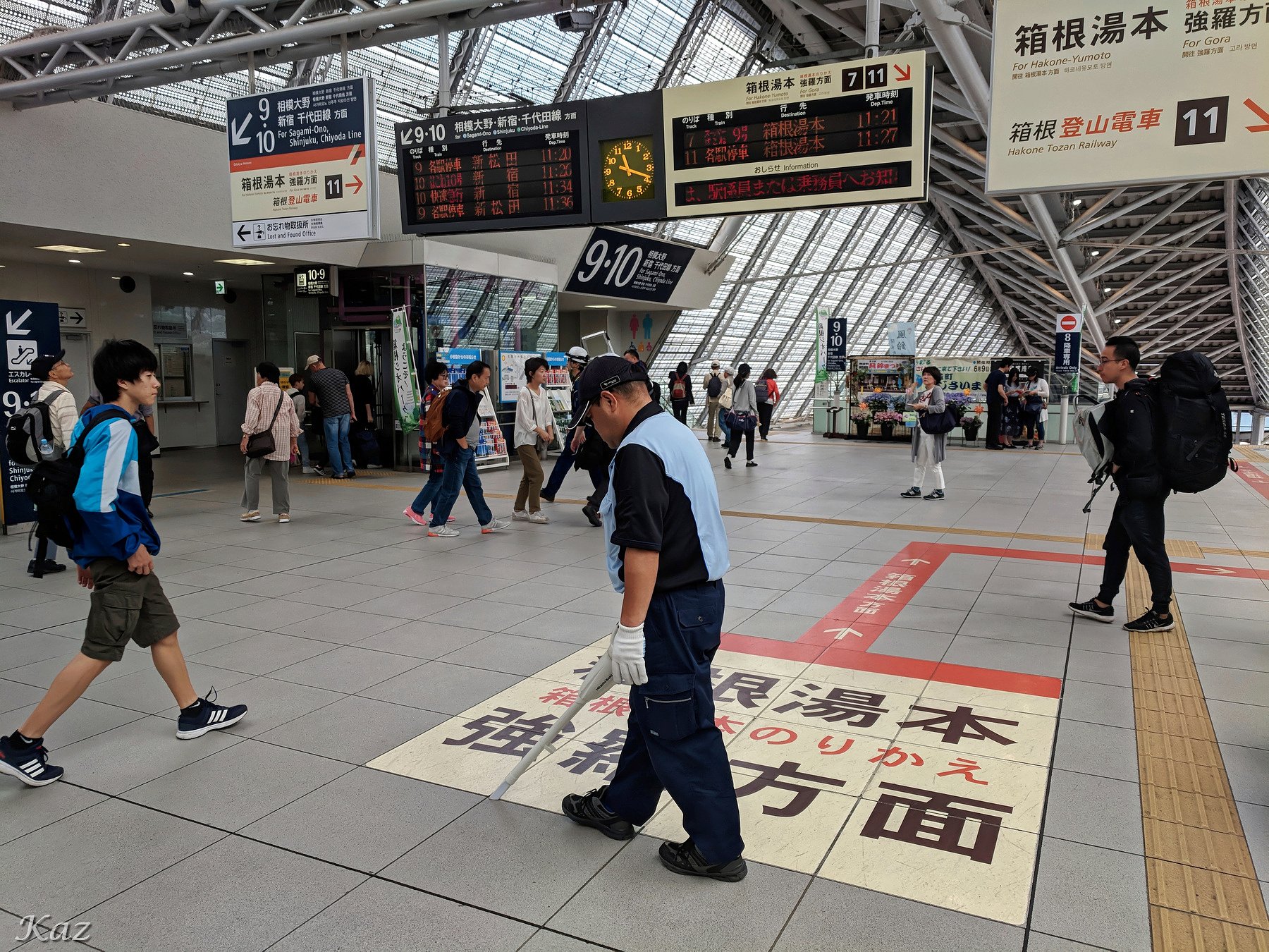 駅構内清掃【道具】