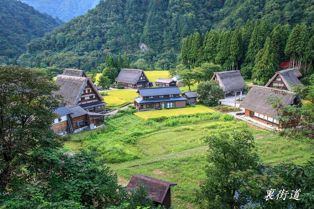 初秋の五箇山