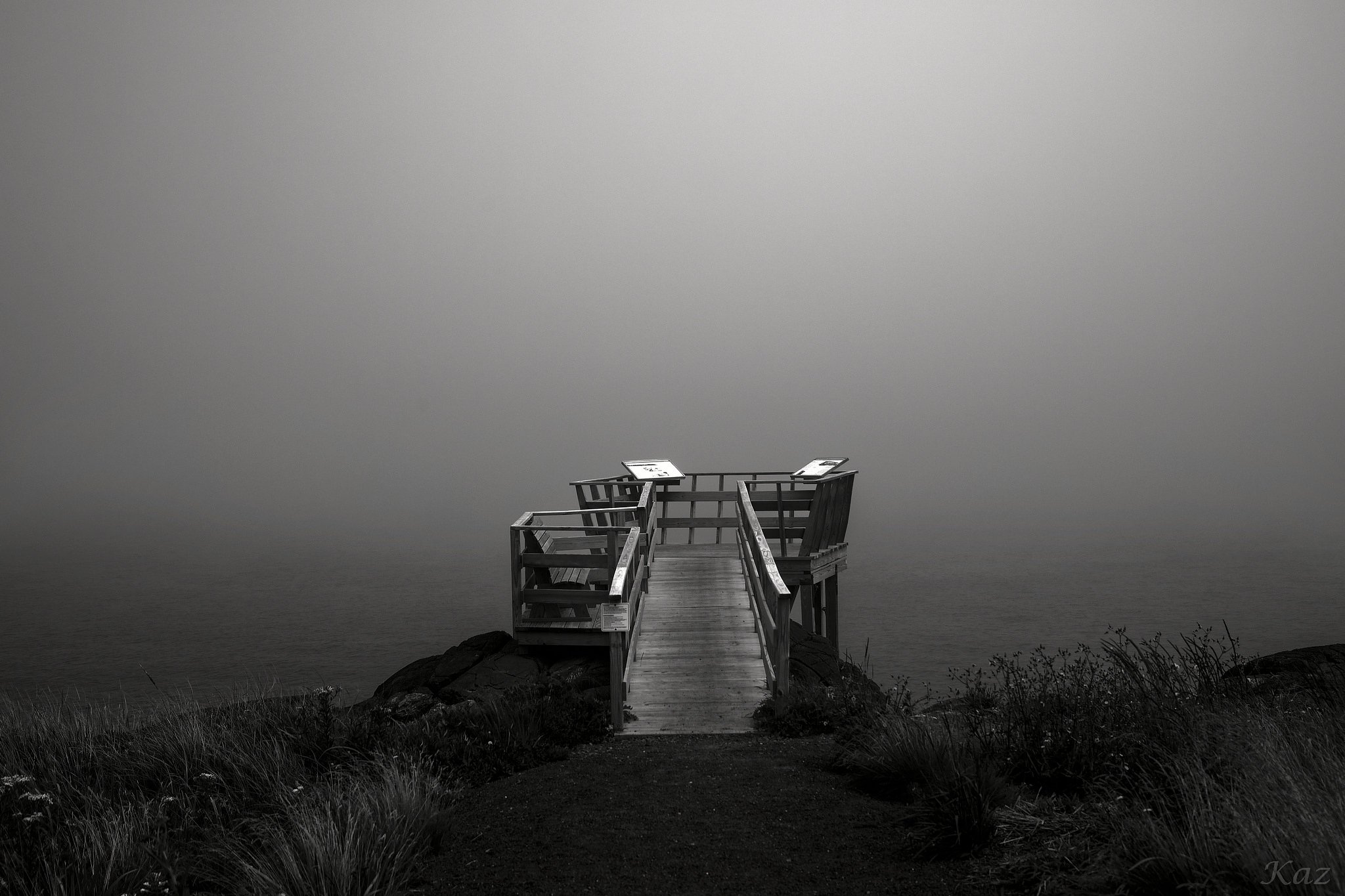 【白黒写真】絶景、かな？