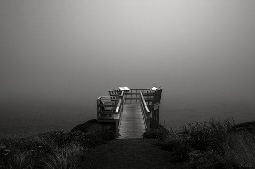【白黒写真】絶景、かな？
