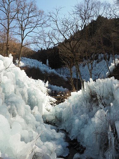 あしがくぼの氷柱