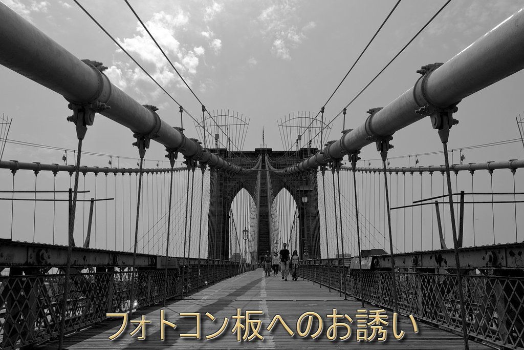 二月のフォトコン板へのお誘い