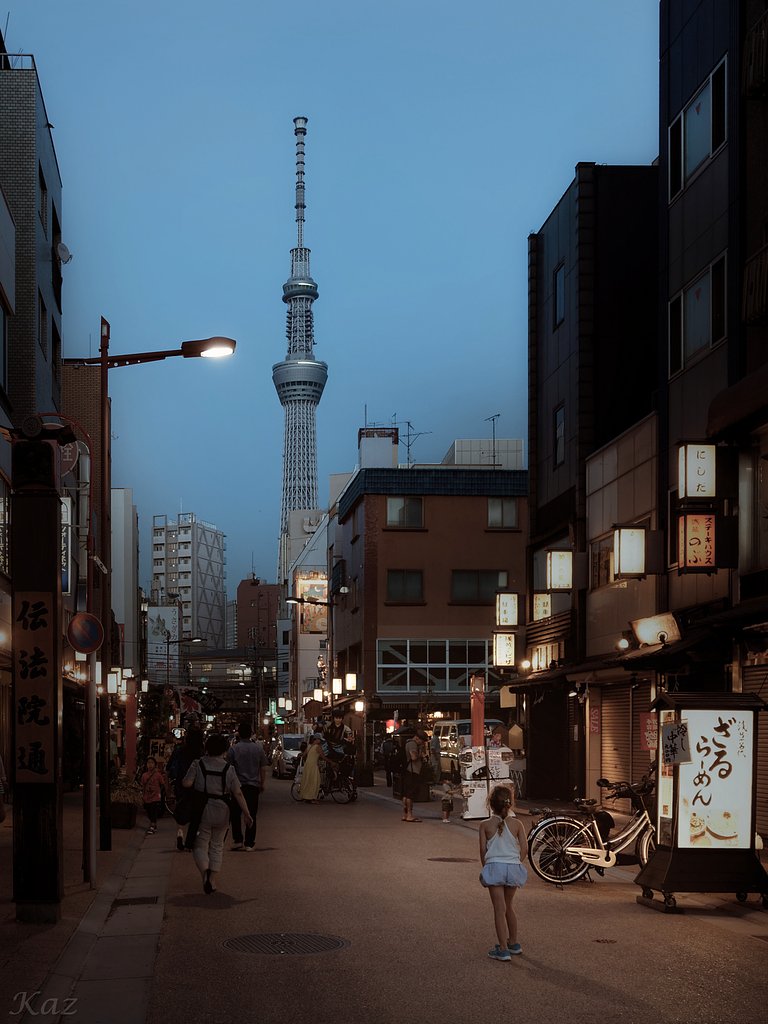 浅草点描