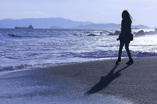 渚のシルエット