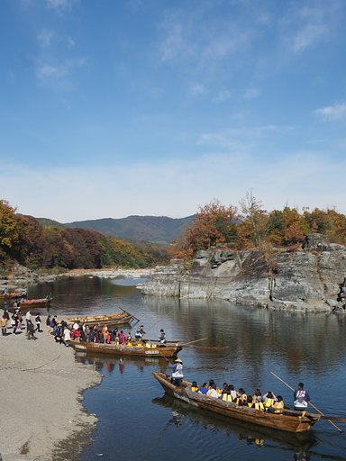 長瀞「ラインくだり」