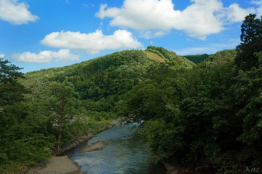 秋田車窓風景