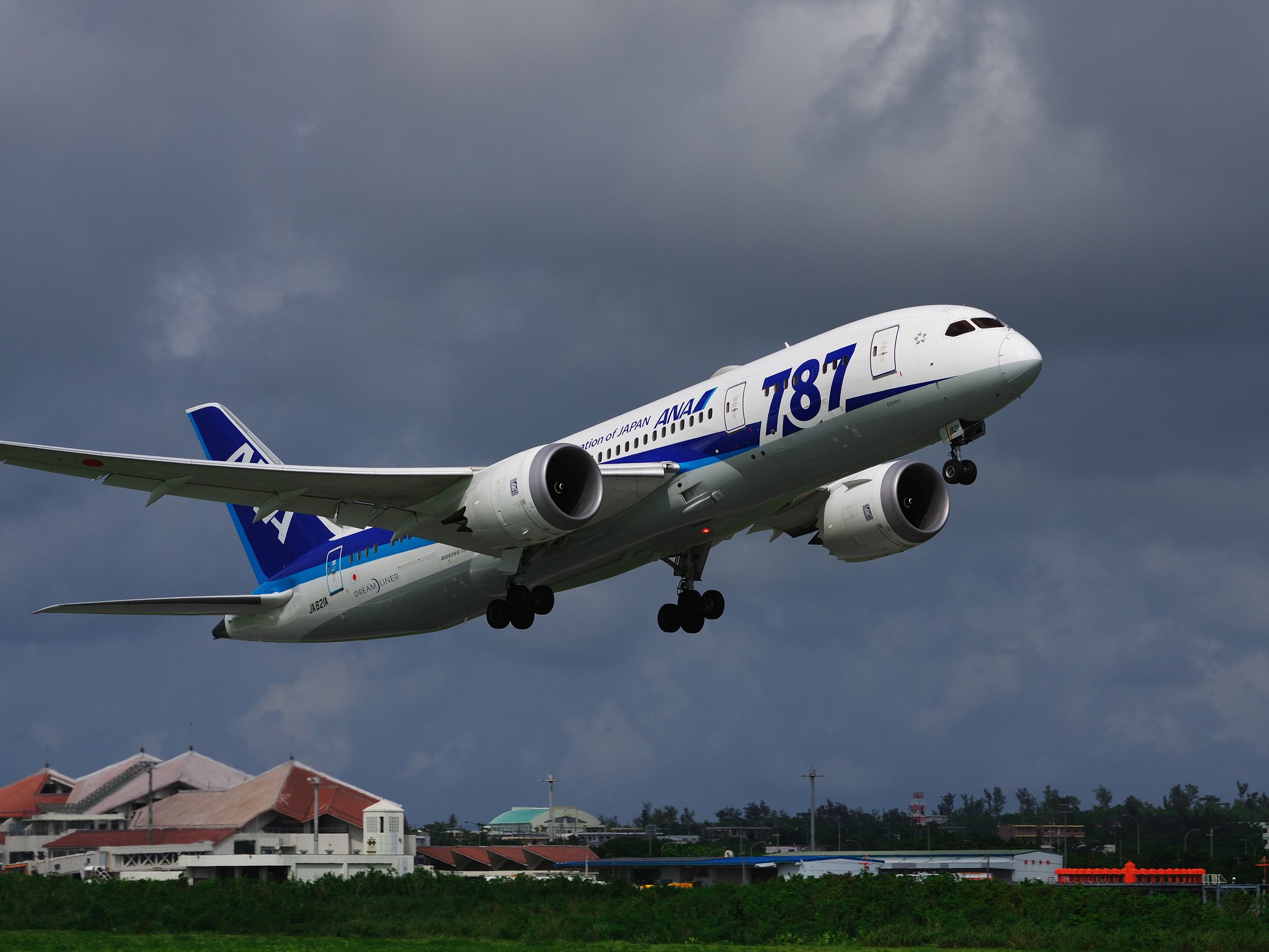 宮古島のB787