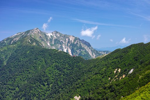 名峰鹿島槍