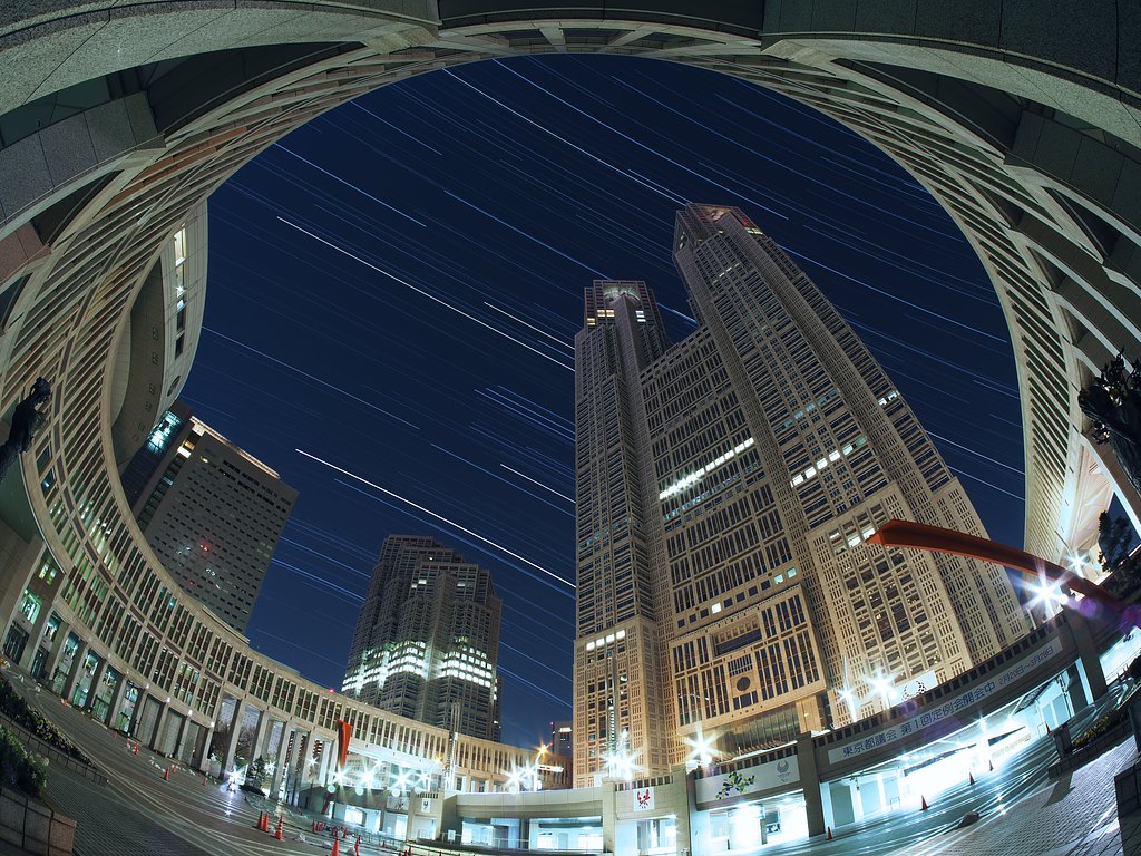 都庁の星空・2