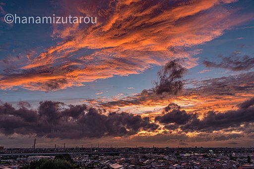 ７月１４日夕景