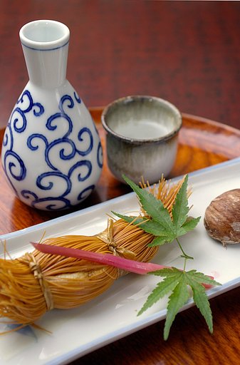 鮎の包み揚げ？