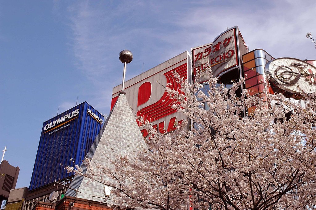 銀座の桜は満開過ぎた！
