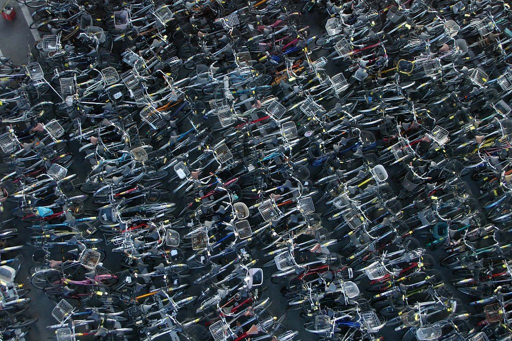 自転車収容所