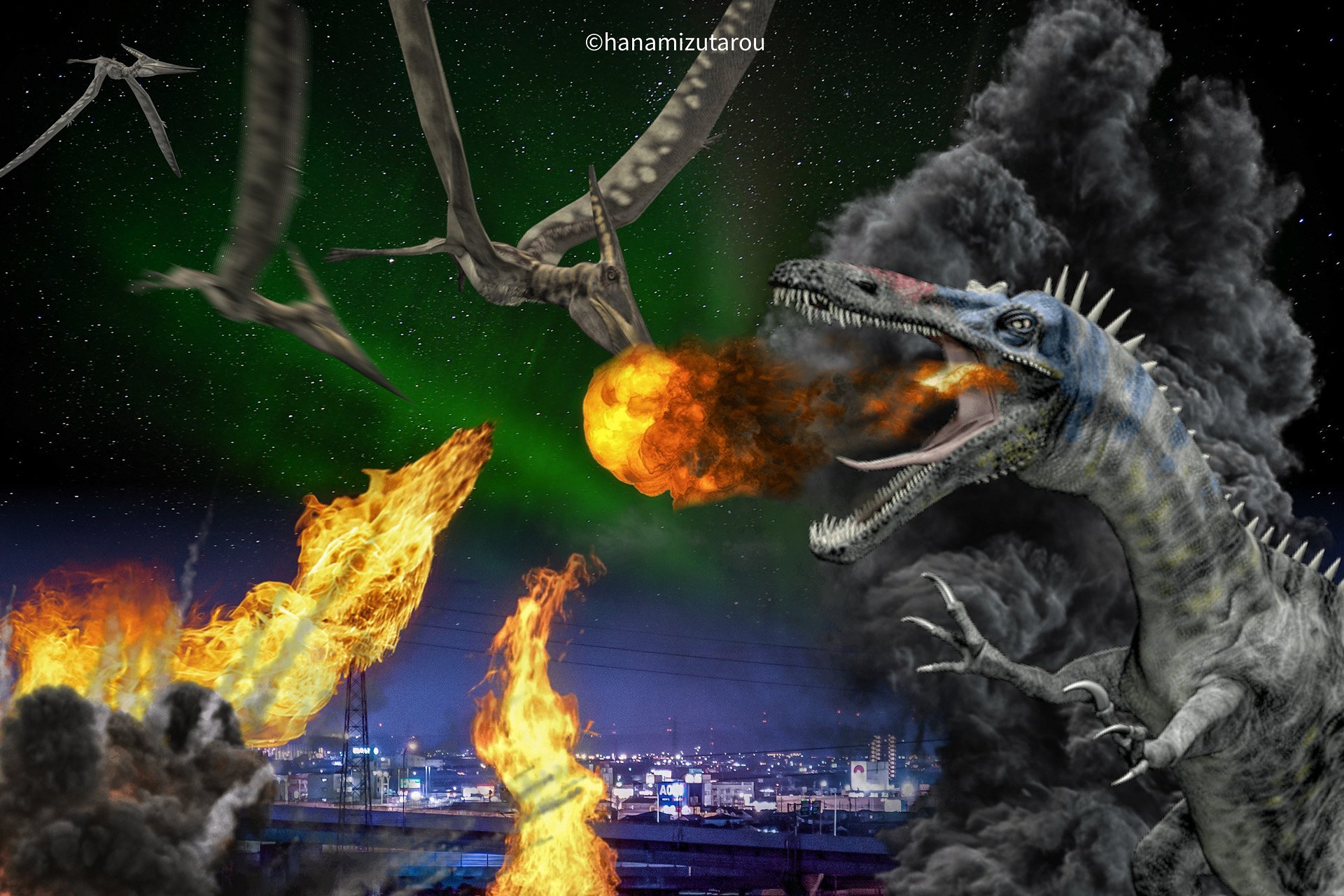 【情景】怪獣戦争