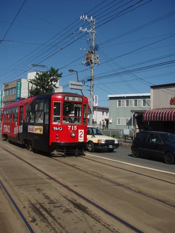 函館の電車