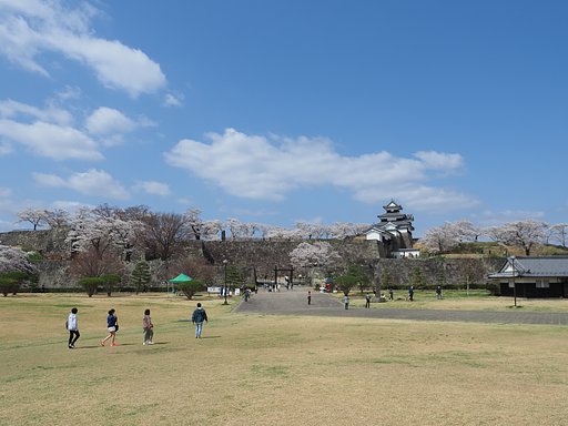 白河小峰城の春